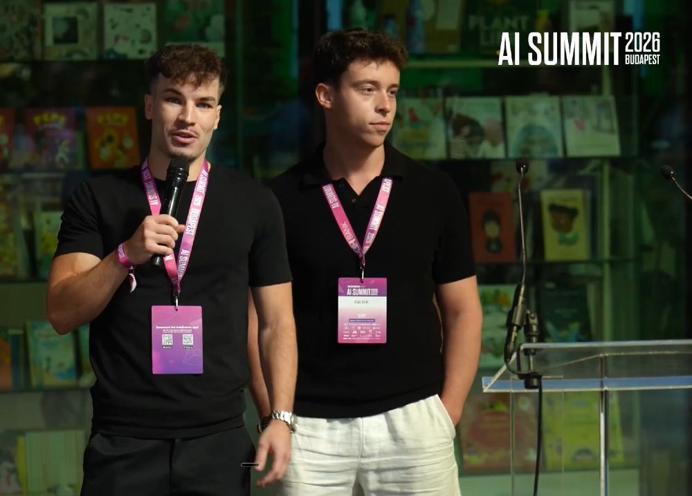 Gutléber Eik és Páli Erik - AI Summit Budapest 2026